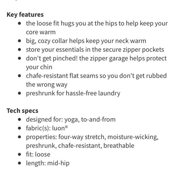 Lululemon Daily Yoga Jacket in Classic Stripe Mint Movement - Picture 3 of 12